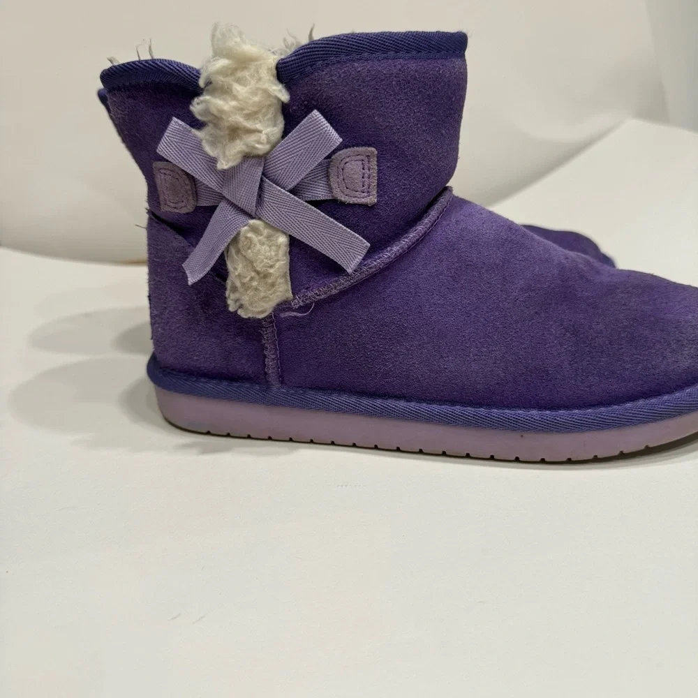 Koolaburra by UGG Purple Fur-Lined Boots